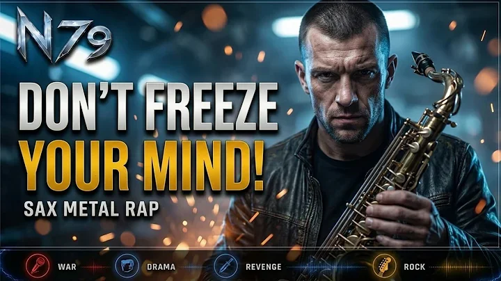 Don't Freeze Your Mind! | SAX METAL RAP | Dark Fusion Music | Steel In Broken Heart