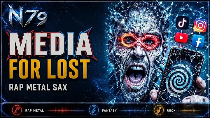 Media For Lost | SAX METAL RAP |  Dark Fusion Music | Steel In Broken Hearts
