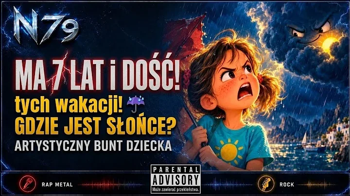 MA 7 LAT I MA DOŚĆ TYCH WAKACJI! 😡🌧️ (Oficjalny Utwór) GDZIE JEST SŁOŃCE?!