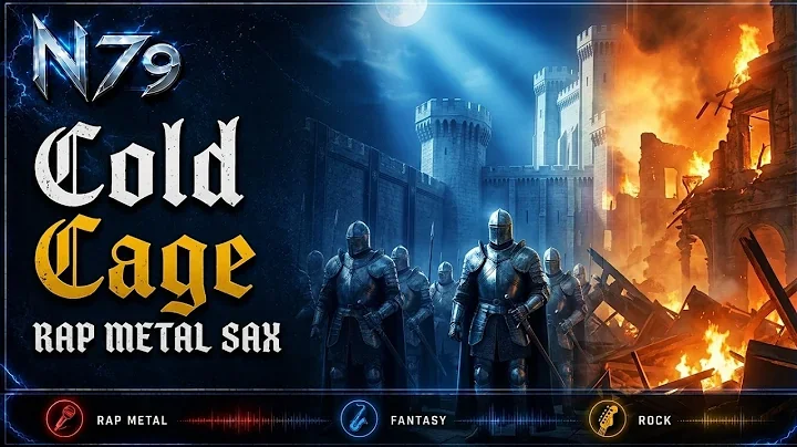 Cold Cage | SAX METAL RAP | Dark Fusion Music | Steel In Broken Hearts