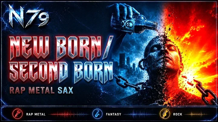 New Born Second Born | SAX METAL RAP | Dark Fusion Music | Steel In Broken Heart