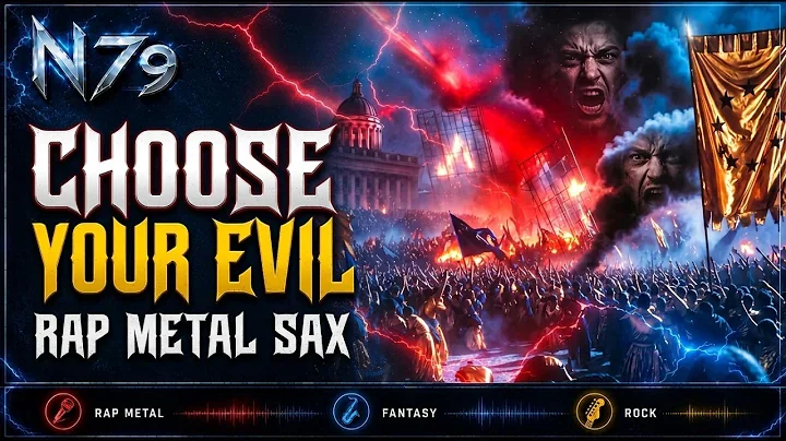 Choose Your Evil! | SAX METAL RAP | Dark Fusion Music | Steel In Broken Hearts