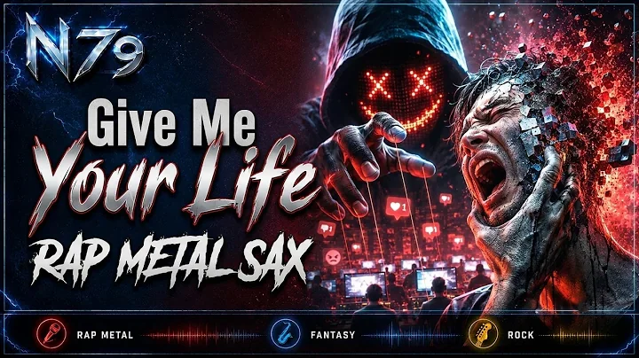 Give Me Your Life | SAX METAL RAP | Dark Fusion Music | Steel In Broken Hearts