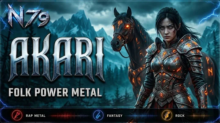 AKARI | Pieśń Ognia i Zemsty | Folk Power Metal | Runes From The Soul
