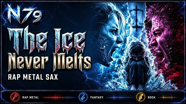 The Ice Never Melts | SAX METAL RAP | Dark Fusion Music | Steel In Broken Heart