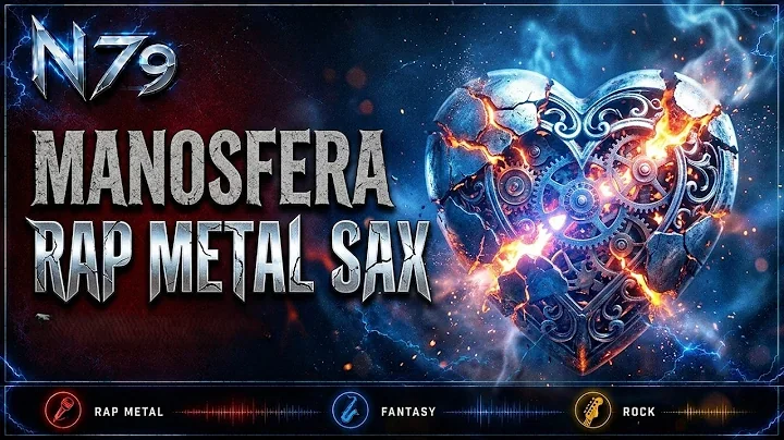 Manosfera | SAX METAL RAP | Dark Fusion Music | Steel In Broken Hearts