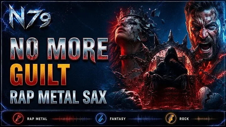 No More Guilt l SAX METAL RAP | Dark Fusion Music | Steel In Broken Hearts