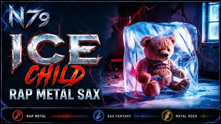 Ice Child | SAX METAL RAP | Dark Fusion Music | Steel In Broken Hearts