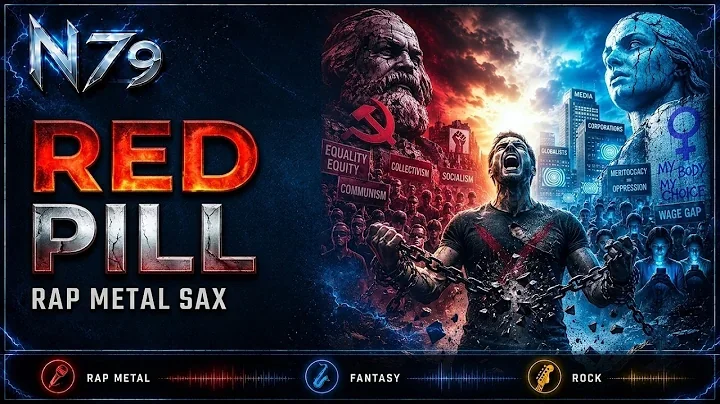 Red Pill | SAX METAL RAP | Dark Fusion Music | Steel In Broken Hearts