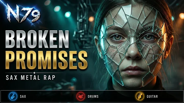 Broken Promises | SAX METAL RAP | Dark Fusion Music | Steel In Broken Hearts