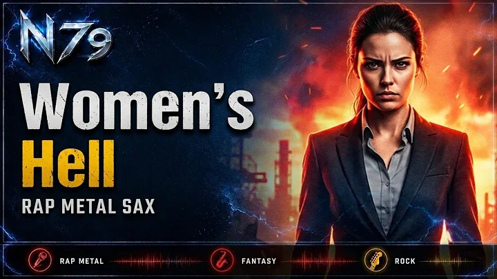 Women's Hell | SAX METAL RAP | Dark Fusion Music | Steel In Broken Hearts