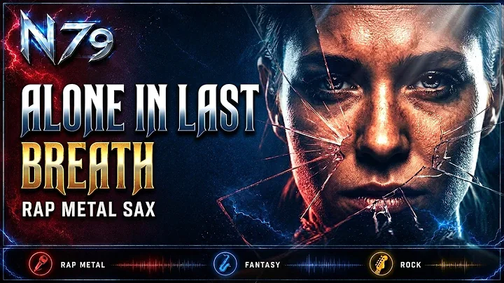 Alone in Last Breath | SAX METAL RAP | Dark Fusion Music | Steel In Broken Hearts